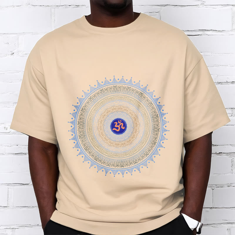 Buddha Stones曼荼羅花OM柄Tシャツ - image 11