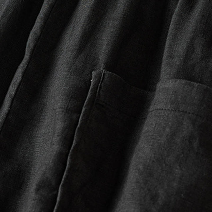 レディース ハーレムパンツ スモールフラワー刺繍 コットンリネン ポケット付き 夏用 Buddha Stones - image 39