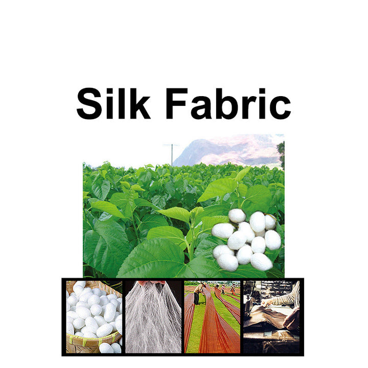 Buddha Stones 100% マルベリーシルク 30匁 鳳凰 吉祥雲 長袖 メンズジャケット - image 15