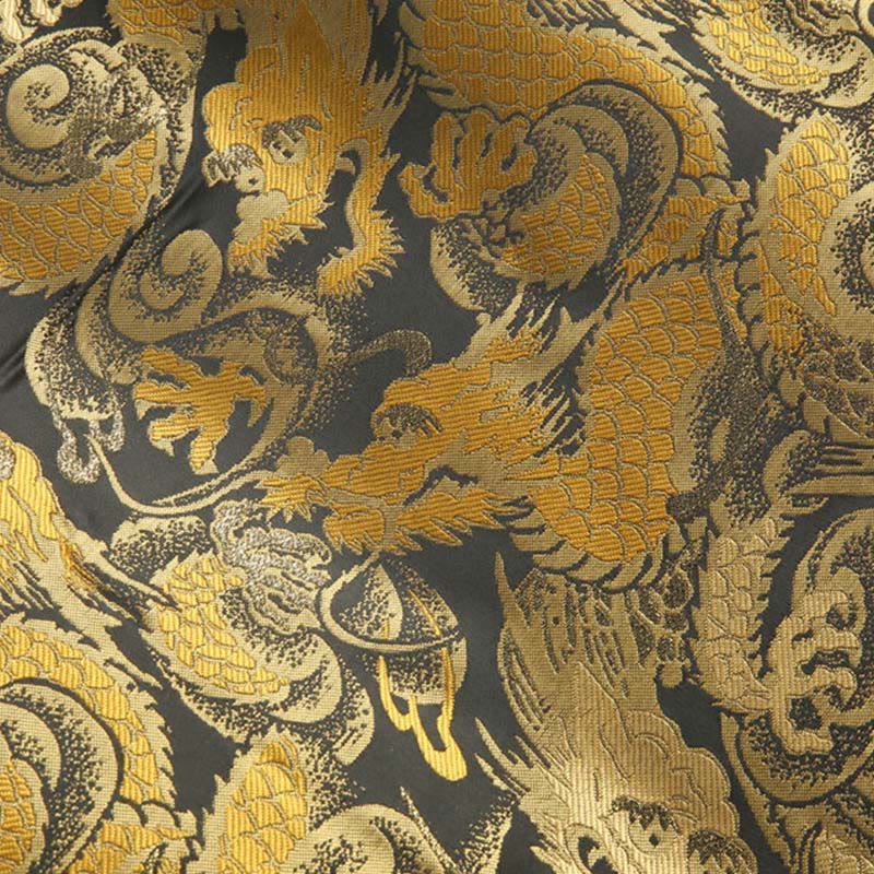 Buddha Stones冬用 ドラゴン ジャカード 暖かい フロッグボタン 長袖 メンズ ジャケット ポケット付き - image 11