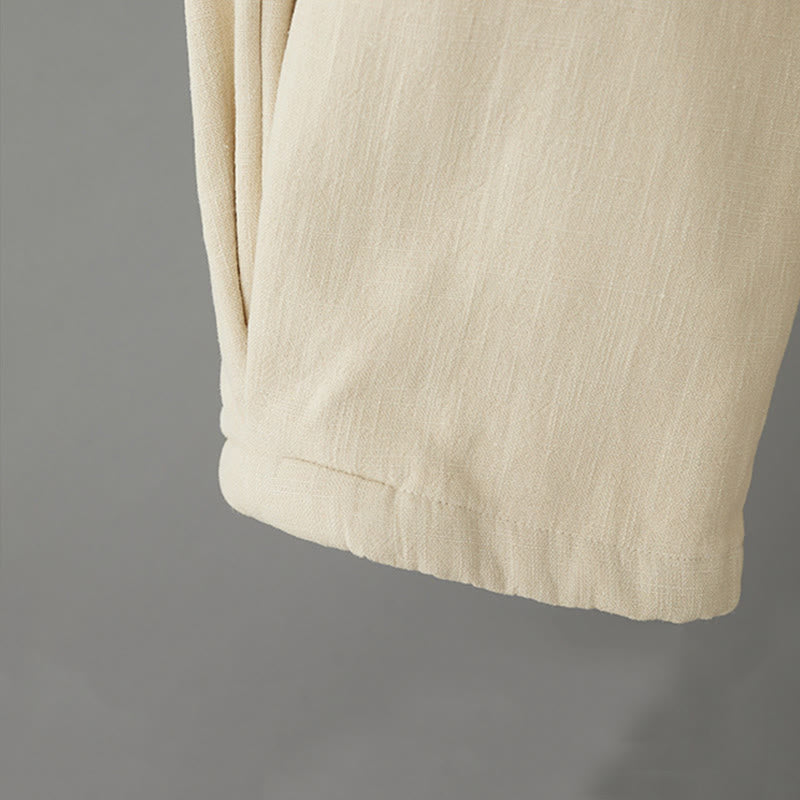 Buddha Stones冬用 レディース コットン サーマル フリース裏地 アンクル丈 パンツ ポケット付き - image 5