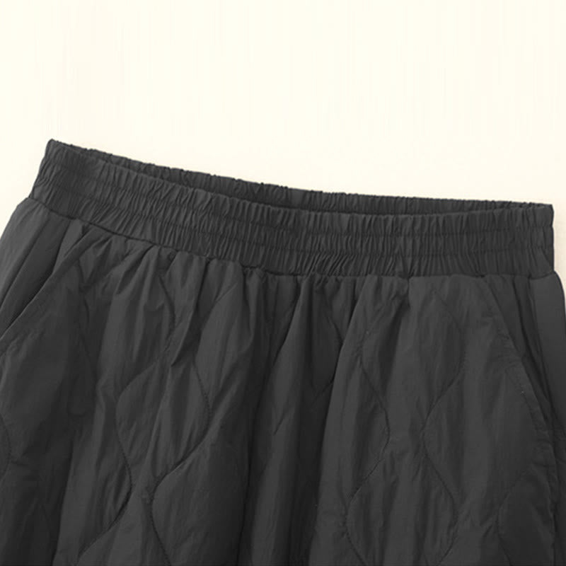 Buddha Stones冬用 無地 レディース コットン サーマルパンツ ポケット付き - image 8