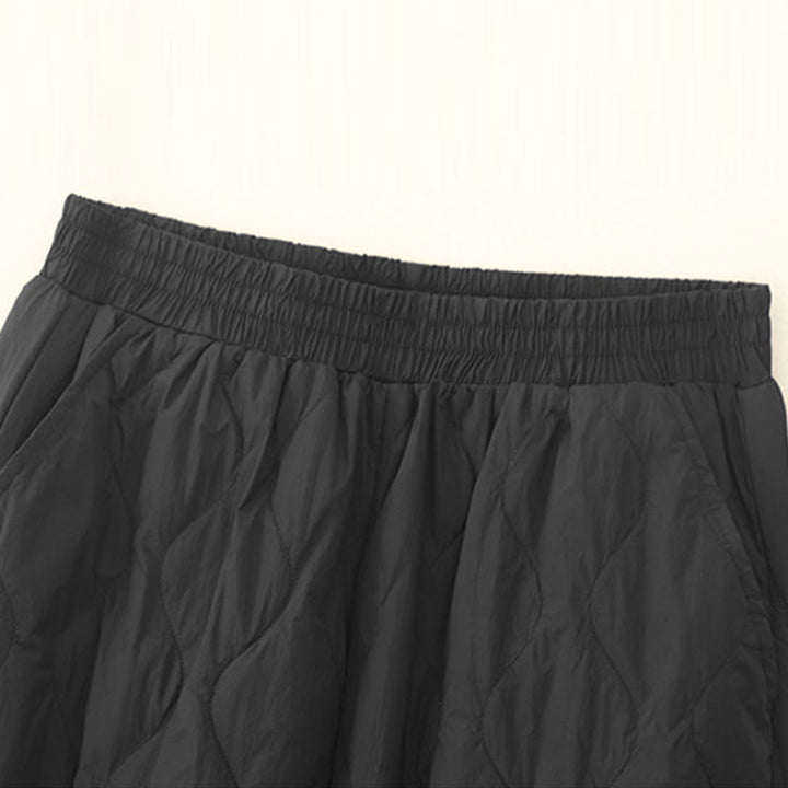 Buddha Stones冬用 無地 レディース コットン サーマルパンツ ポケット付き - image 8