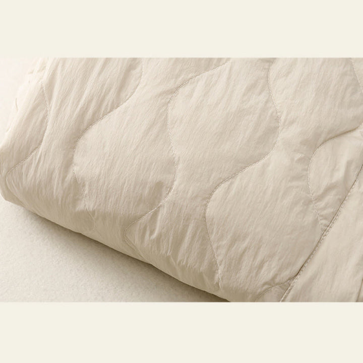 Buddha Stones冬用 無地 レディース コットン サーマルパンツ ポケット付き - image 3