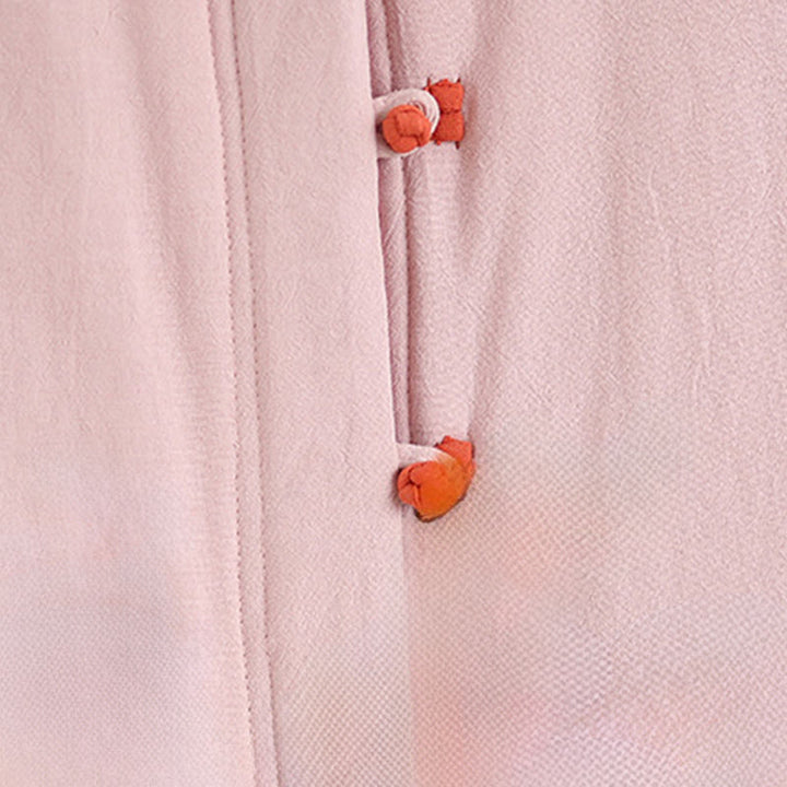 Buddha Stonesレディース 冬用 中国風フロッグボタン 長袖 コットン 厚手ジャケット ポケット付き - image 5