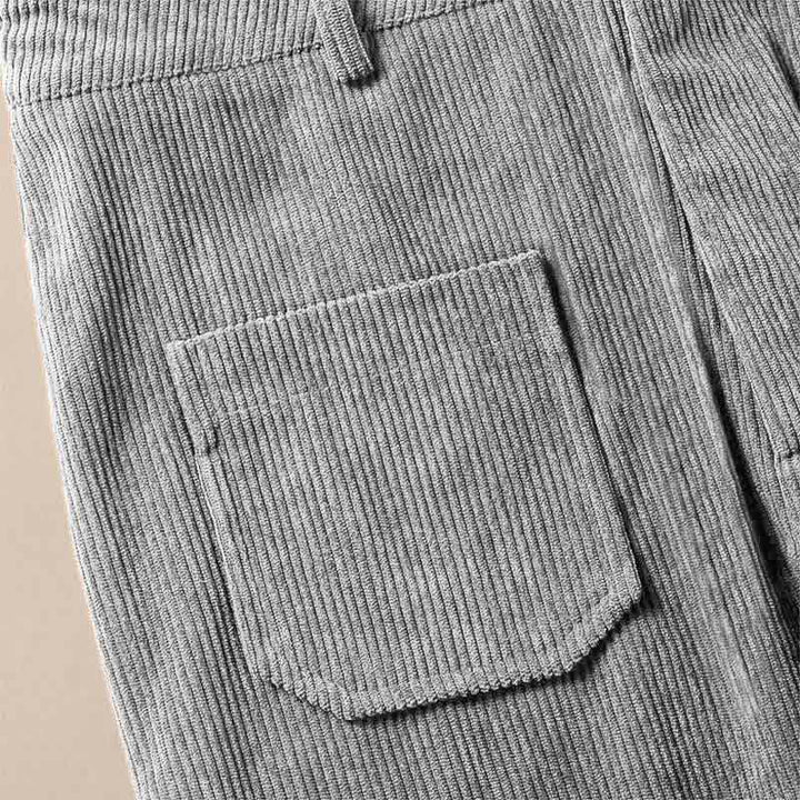 Buddha Stonesプレーンコーデュロイポリエステルレディースボタンワイドレッグパンツ（ポケット付き） - image 18