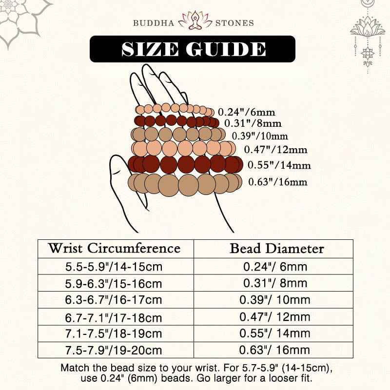 Buddha Stones多色漆工芸 白檀 シングルラップ ビーズ守護ブレスレット - image 4