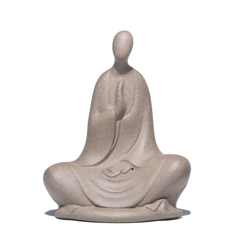 Buddha Stones無形の仏祈り 陶器 禅 室内装飾 5*2.5*5.3cm – jp