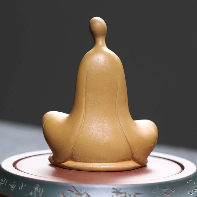 Buddha Stones無形の仏祈り 陶器 禅 室内装飾 5*2.5*5.3cm - image 8