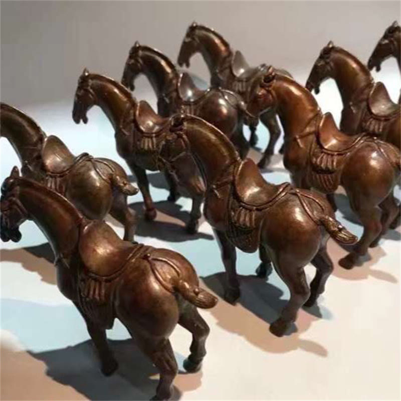 Buddha Stones古代馬年 合金製 ホームデコレーション 7.5*2.6*7 cm - image 6