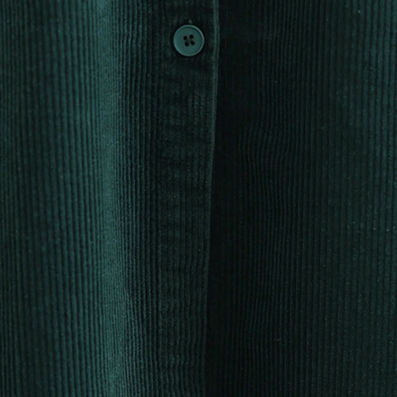 Buddha Stonesピュア コロ ボタン ノースリーブ ミディドレス ポケット付き - image 11