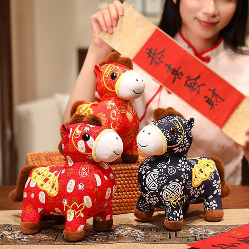 Buddha Stones午年 銅貨 ぬいぐるみ ホームデコレーション - image 18