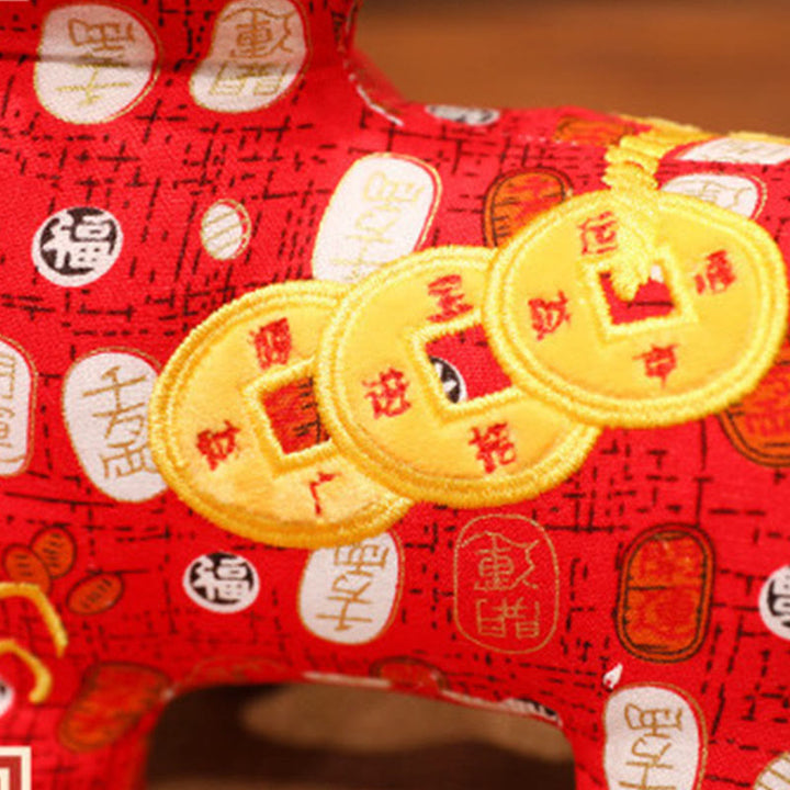 Buddha Stones午年 銅貨 ぬいぐるみ ホームデコレーション - image 5