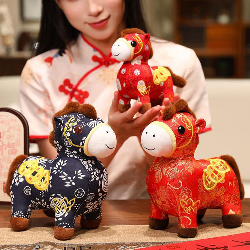 Buddha Stones午年 銅貨 ぬいぐるみ ホームデコレーション - image 14