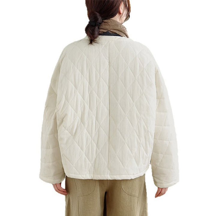 Buddha Stonesレディース 無地 コットンパッド 太極拳 禅 長袖 ジャケット ポケット付き - image 23