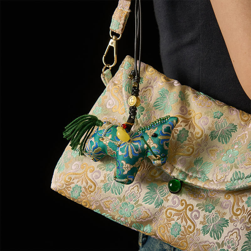 Buddha Stones午年歌錦絹四面宝飾 - image 4