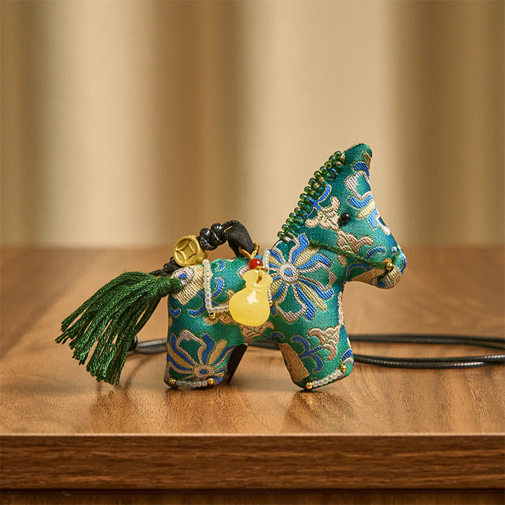 Buddha Stones午年歌錦絹四面宝飾 - image 3