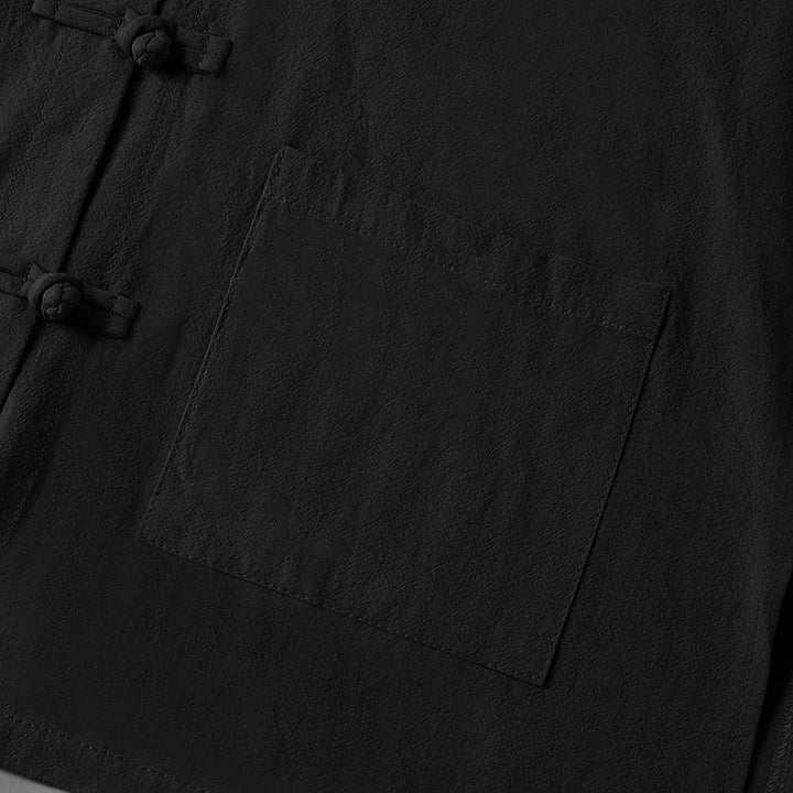 Buddha Stonesエスニック フロッグボタン 長袖 スタンドカラー レディース コットンシャツ ポケット付き - image 17