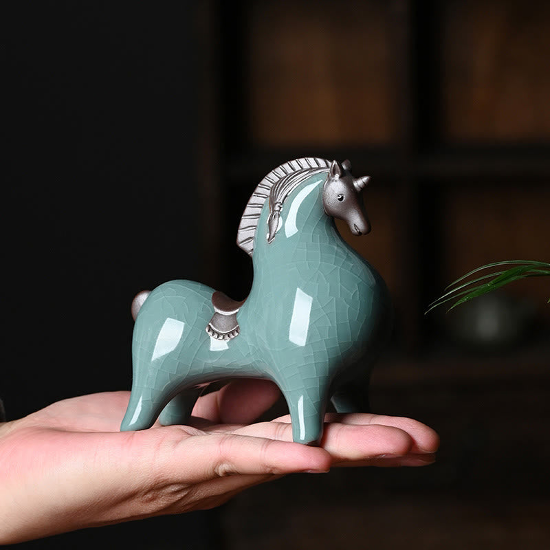 Buddha Stones午年 陶器 自由 デスクトップ ホームデコレーション - image 7