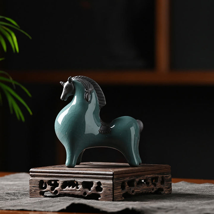 Buddha Stones午年 陶器 自由 デスクトップ ホームデコレーション - image 8