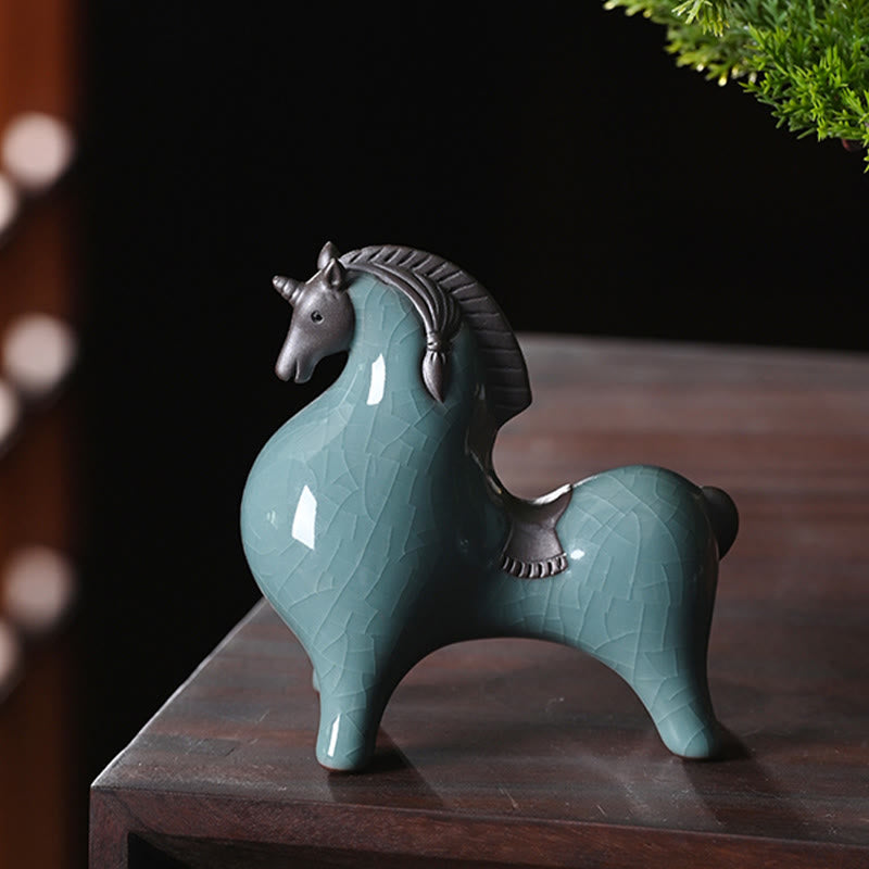Buddha Stones午年 陶器 自由 デスクトップ ホームデコレーション - image 2