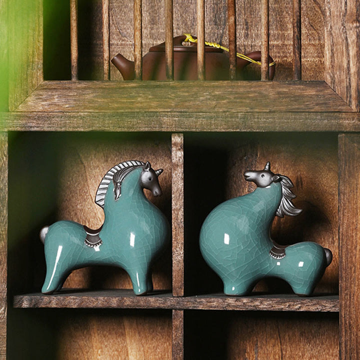 Buddha Stones午年 陶器 自由 デスクトップ ホームデコレーション - image 22