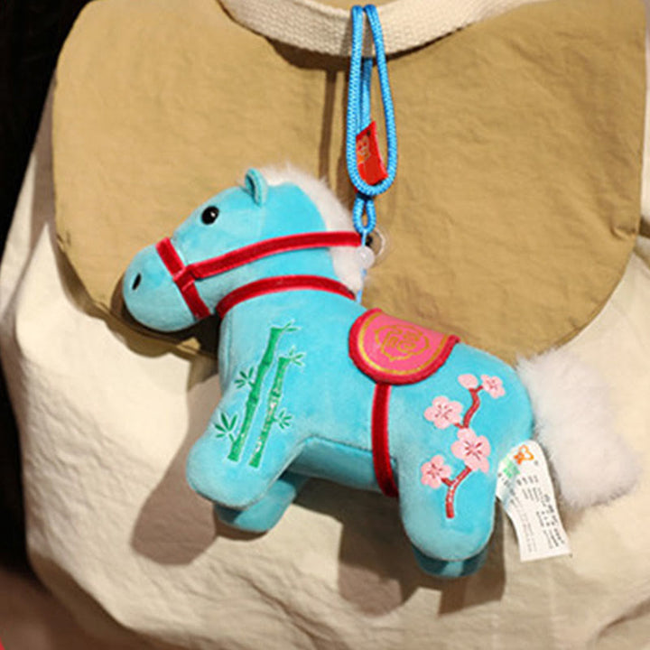 Buddha Stones馬年 竹製 龍 蓮華 鳳凰 ぬいぐるみ ホームデコレーション - image 14