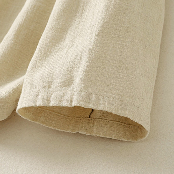 Buddha Stonesプレーンチャイニーズフロッグボタン 長袖 レディース コットンリネン 禅服 シャツ - image 13