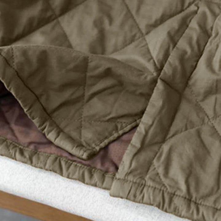 Buddha Stonesレディース 無地 コットン パッド入り サーマル 7-8丈 スカート ポケット付き - image 7