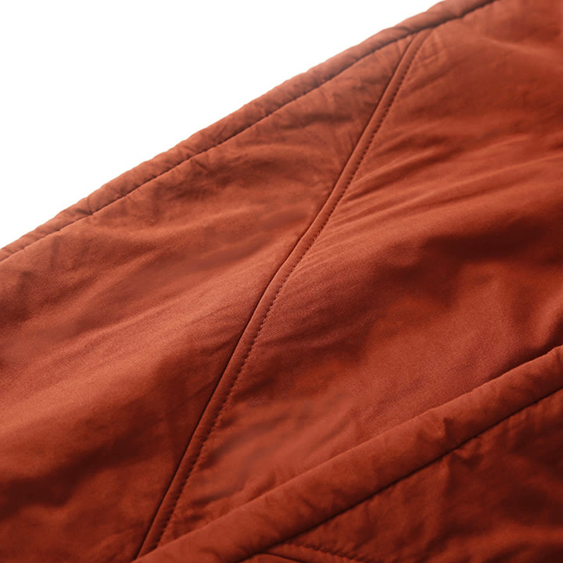 Buddha Stonesレディース 冬 無地 伸縮性ウエストデザイン 厚手 ハーレムパンツ ポケット付き - image 10