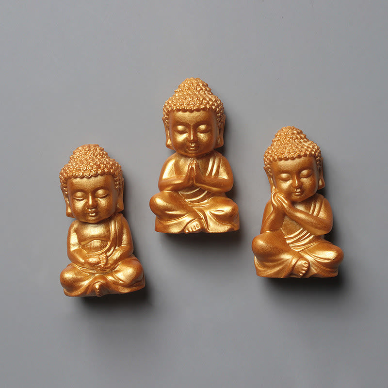Buddha Stones如来仏像 冷蔵庫用マグネット ホームデコレーション - image 0