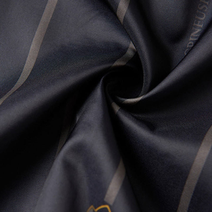 Buddha Stones刺繍模様スタンドカラー長袖メンズ唐装ジャケットポケット付き - image 12