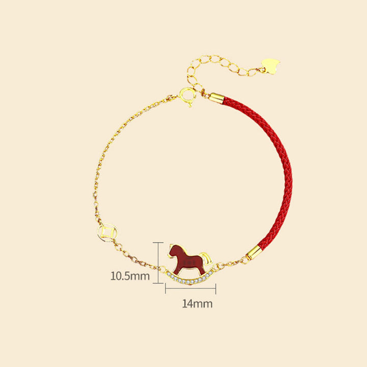 Buddha Stones925スターリングシルバー 干支 午年 赤瑪瑙 落ち着いたネックレスペンダント - image 14