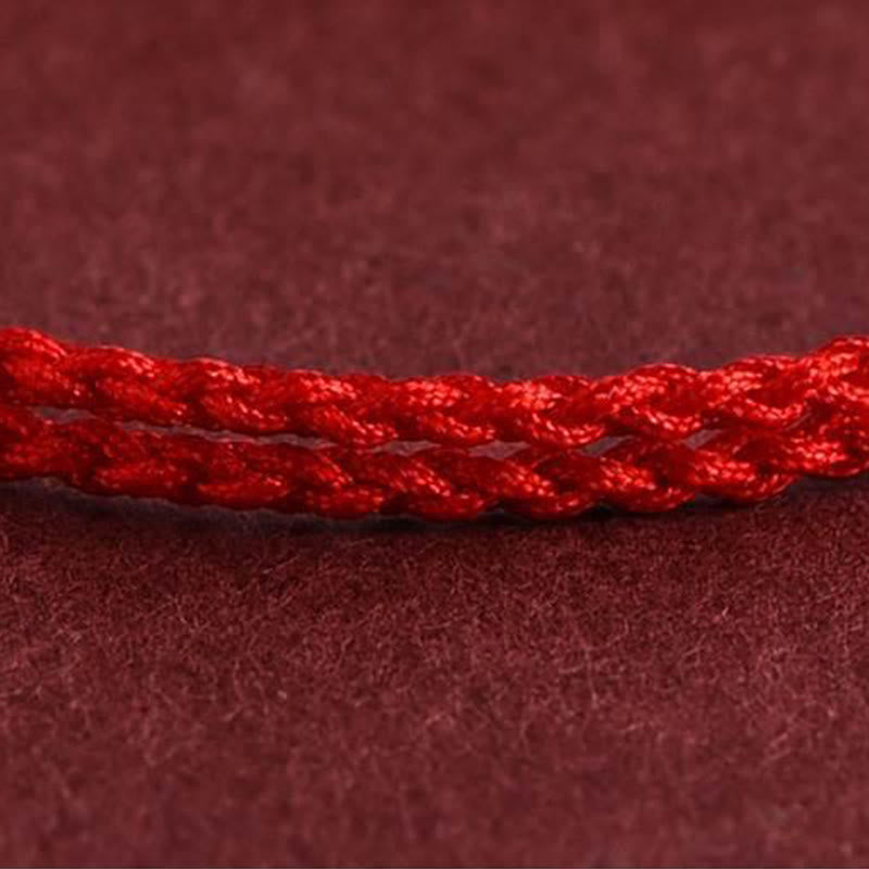 Buddha Stones五銅貨デザイン 編み紐 護身守護ブレスレットアンクレット - image 7