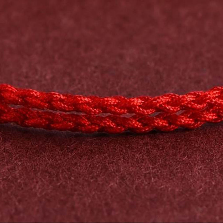 Buddha Stones五銅貨デザイン 編み紐 護身守護ブレスレットアンクレット - image 7