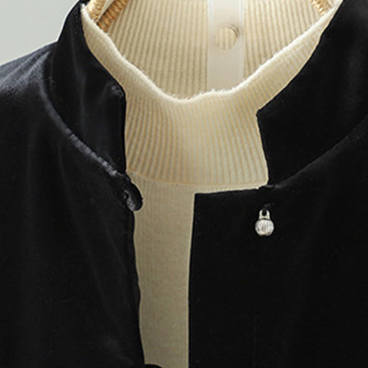 Buddha Stonesの白い花の刺繍模様のレディースノースリーブベストウエストコート - image 8