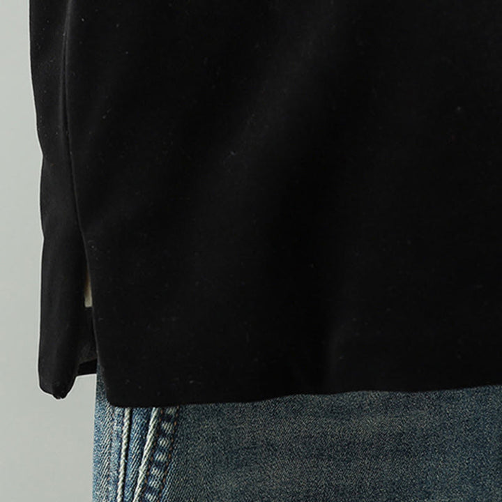 Buddha Stonesの白い花の刺繍模様のレディースノースリーブベストウエストコート - image 11