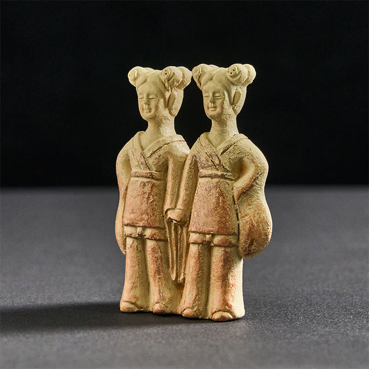 Buddha StonesFU犬 双子仏 スクエアディンデザイン 冷蔵庫用マグネット ホームデコレーション - image 8