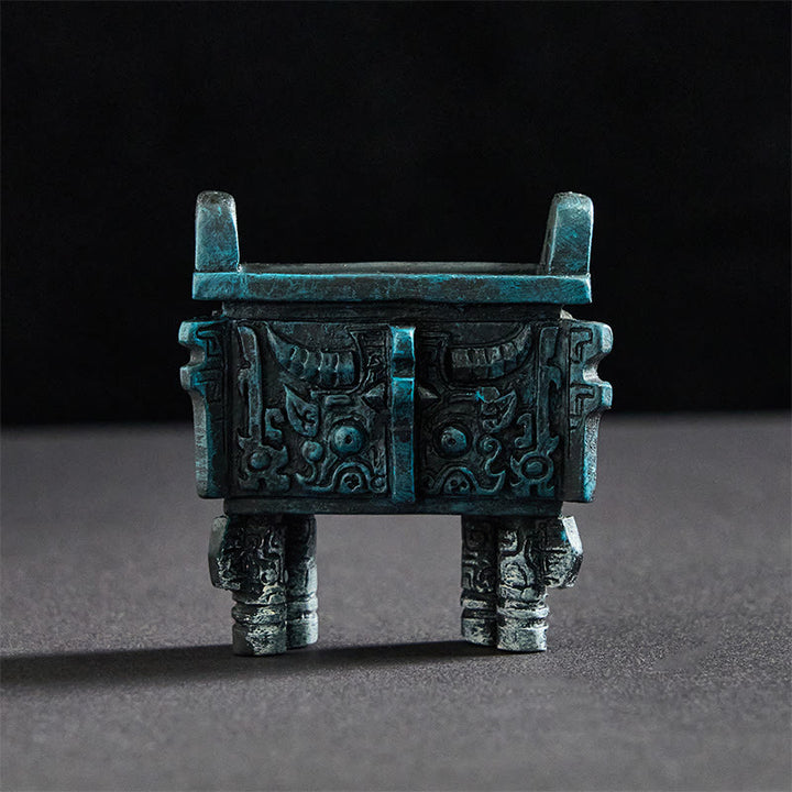 Buddha StonesFU犬 双子仏 スクエアディンデザイン 冷蔵庫用マグネット ホームデコレーション - スクエアディング 6*5*2.5 cm（背面マグネット付き） - image 17