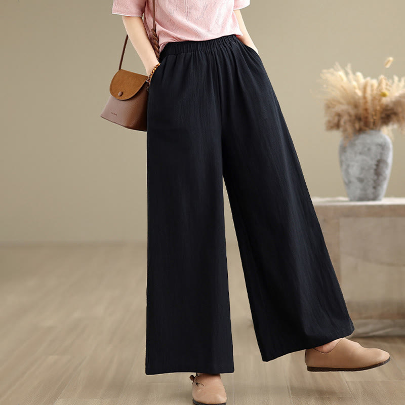 Buddha Stonesフロッグボタン 長袖 コットン ジャカード レディース シャツ パンツ ポケット付き - 黒のパンツ - US8-10，UK/AU12-14，EU40-42 (2XL) - image 23