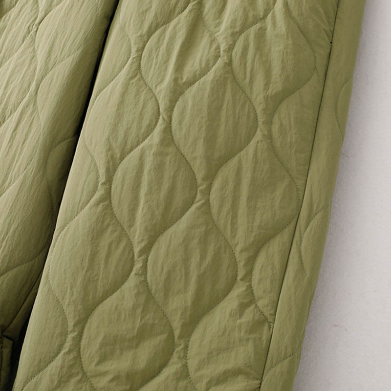 Buddha Stonesレディース プレーン 伸縮性カフデザイン ドローストリング 保温性 厚手パンツ ポケット付き - image 16