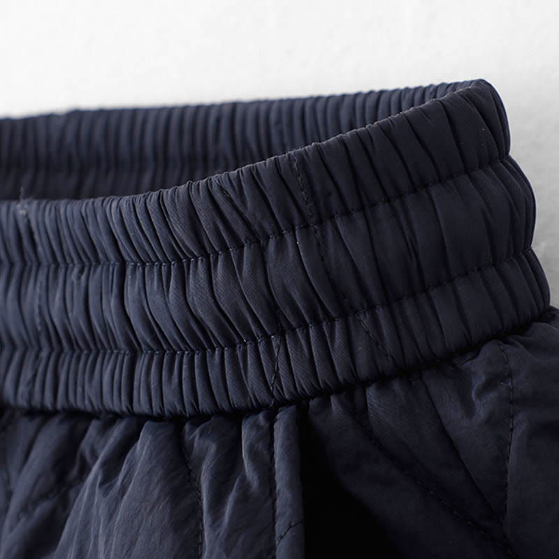 Buddha Stonesレディース プレーン 伸縮性カフデザイン ドローストリング 保温性 厚手パンツ ポケット付き - image 4