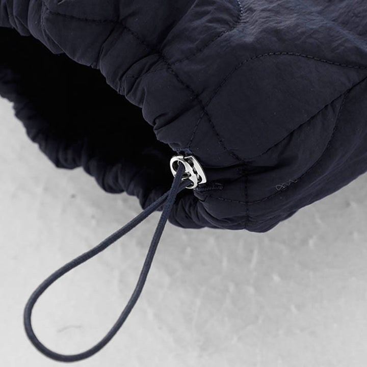 Buddha Stonesレディース プレーン 伸縮性カフデザイン ドローストリング 保温性 厚手パンツ ポケット付き - image 8