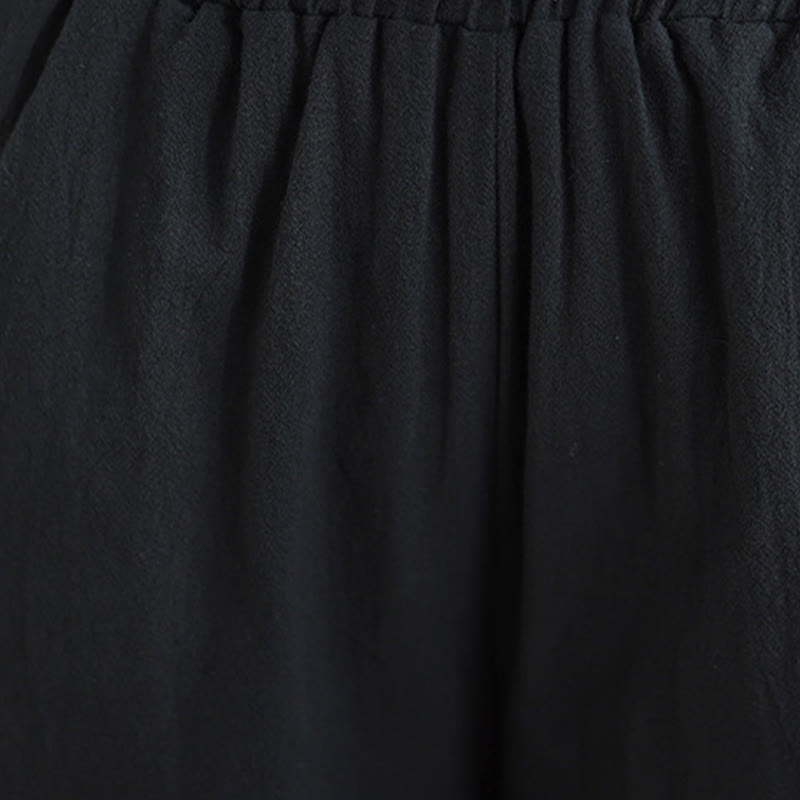 Buddha Stones 2点 Vネック 長袖シャツ ワイドレッグパンツ 禅瞑想 レディース セット - image 20