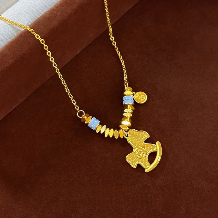 Buddha Stones金運 午年 銅製 バランス 幸運 ネックレス ペンダント - image 3