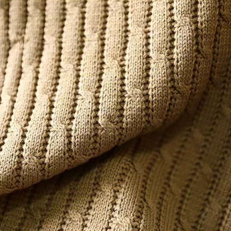 Buddha Stones冬用パッチワークデザイン 長袖 クルーネック レディース コットンセーター - image 5