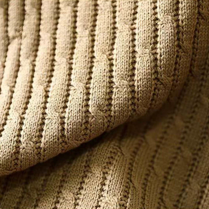 Buddha Stones冬用パッチワークデザイン 長袖 クルーネック レディース コットンセーター - image 5