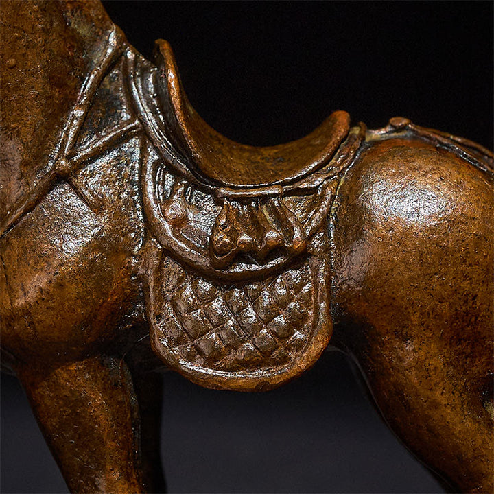 Buddha Stones古代馬年 合金製 ホームデコレーション 7.5*2.6*7 cm - image 8