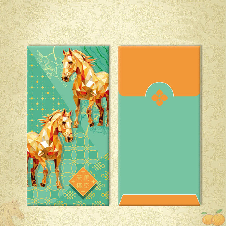 Buddha Stones6個 マルチカラー 中国製 赤封筒 金持ちになる 午年 2026 新年 - 6個大胆で高揚する想像力 - image 16