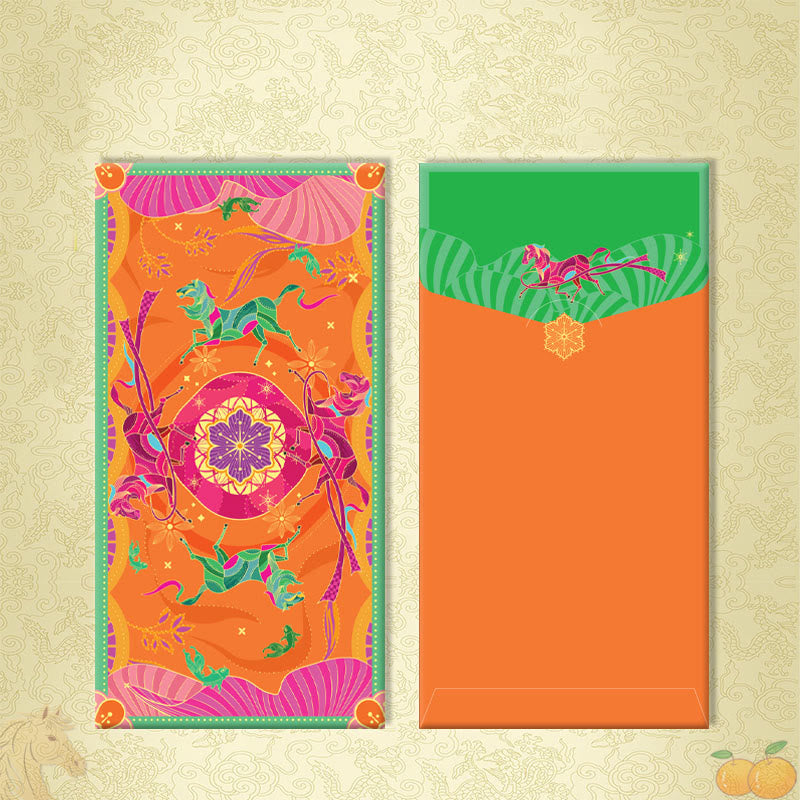 Buddha Stones6個 マルチカラー 中国製 赤封筒 金持ちになる 午年 2026 新年 - 6個 幸運を祈る - image 10